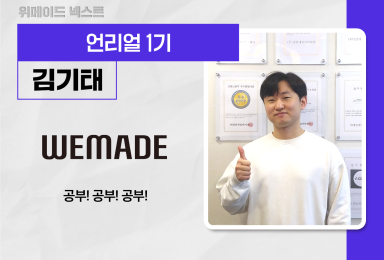 [언리얼] 위메이드WEMADE 개발자